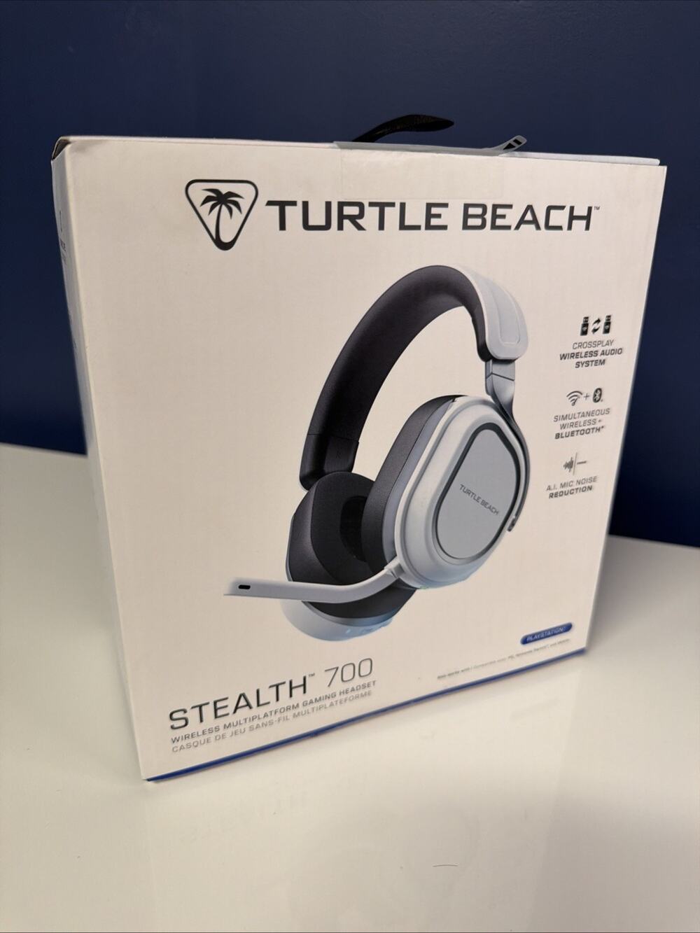 ^WEEKEND SALE^ Turtle Beach Stealth 700 Gen 3 White Gaming Headset PLAYSTATION